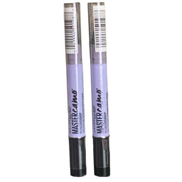 Set of 2 Maybelline NY Master Camo Color Correcting Pens, Blue for Sallowness - Picture 1 of 3
